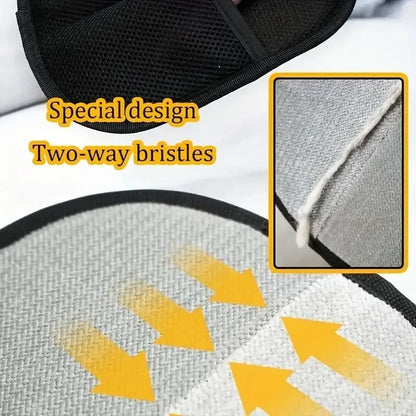2-in-1 Pet Hair Glove - Groom & De-Fur